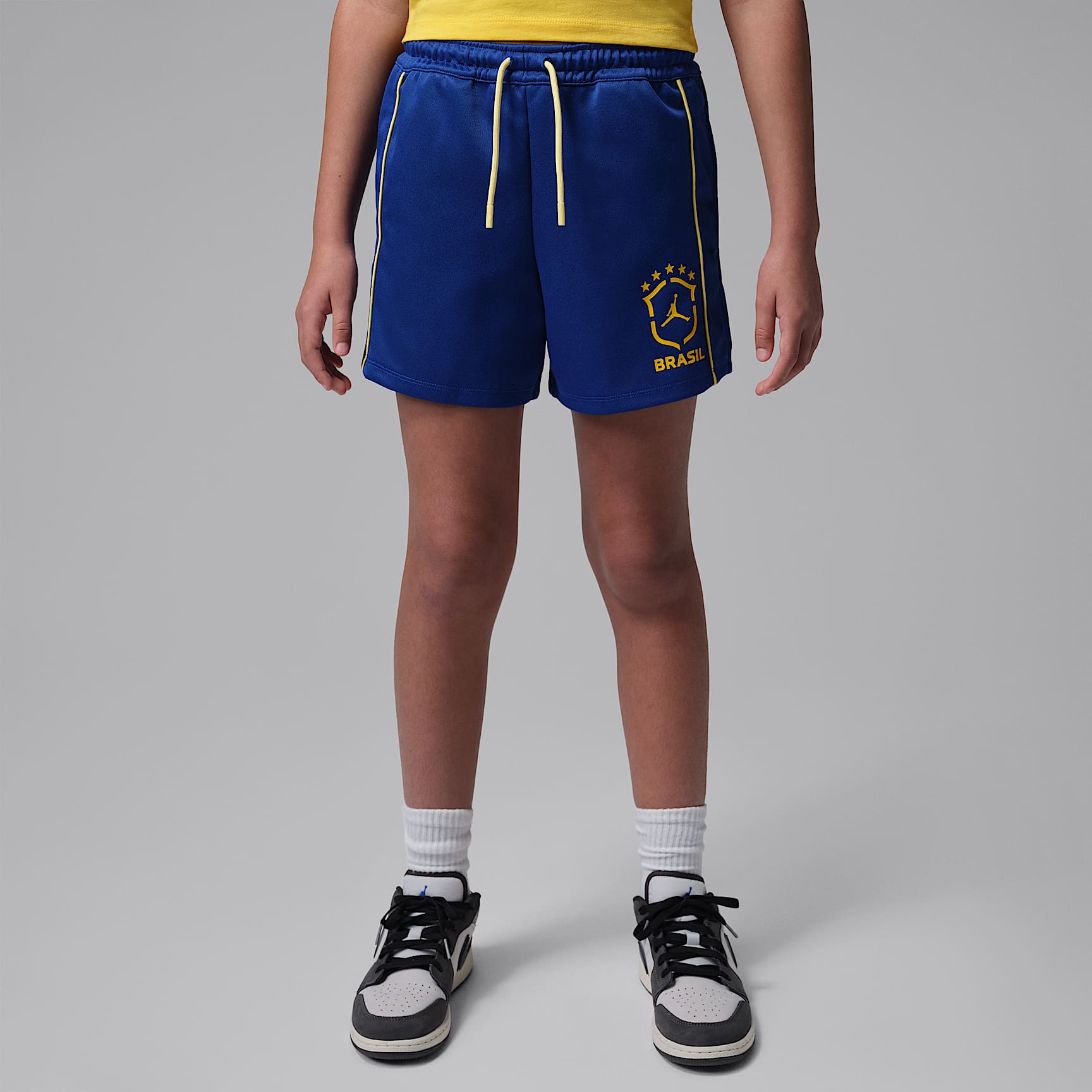 NIKE公式】ジョーダン ジュニア P6 ブラジル レトロ ニット ショート